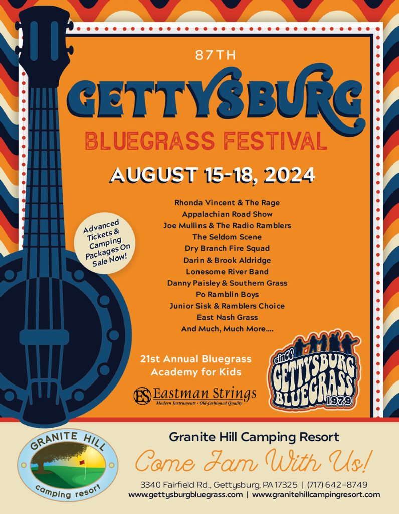 August Artists Lineup Bluegrass Festival in August